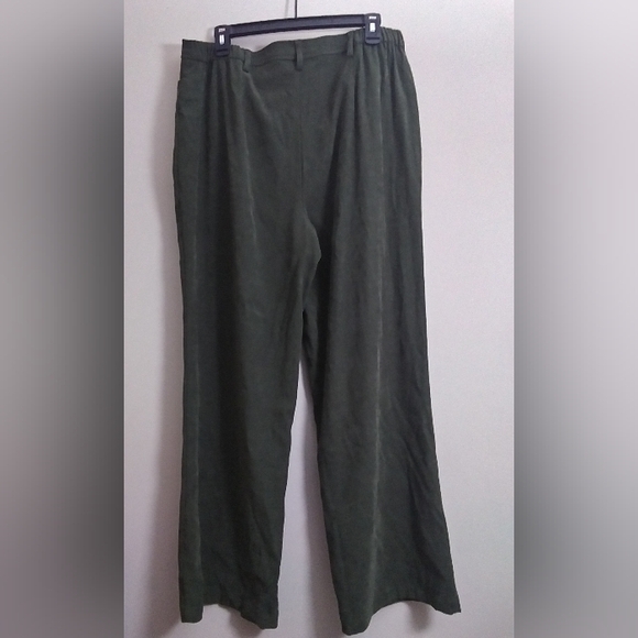 Christopher & Banks Green Pants Size 14 - Picture 2 of 3